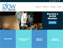 Tablet Screenshot of glowlouisville.com